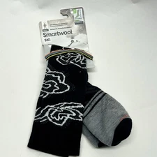 Smartwool Women's Medium Full Cushion Black Ski Over The Calf Socks(A2)