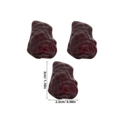 20 Pcs Kitchen Miniature Artificial Raspberry Food for Display Layout Decoration - Picture 8 of 8