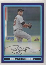 2009 Bowman Draft Prospects Chrome Purple Refractor Dallas Keuchel #BDPP69 nd3
