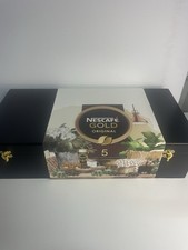 Nescafé Gold Original Limited Edition 5 Mug Coaster & Gold Plated Spoons In Box