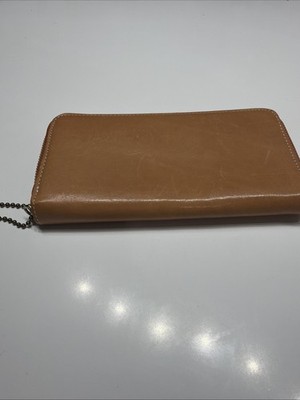 Alberta Di Canio Black Leather Zip-Around Wallet Made in Italy