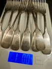 Set of 8 International Sterling Silver 1810 Dinner Forks - 7 1/4 inches ~ 16 oz