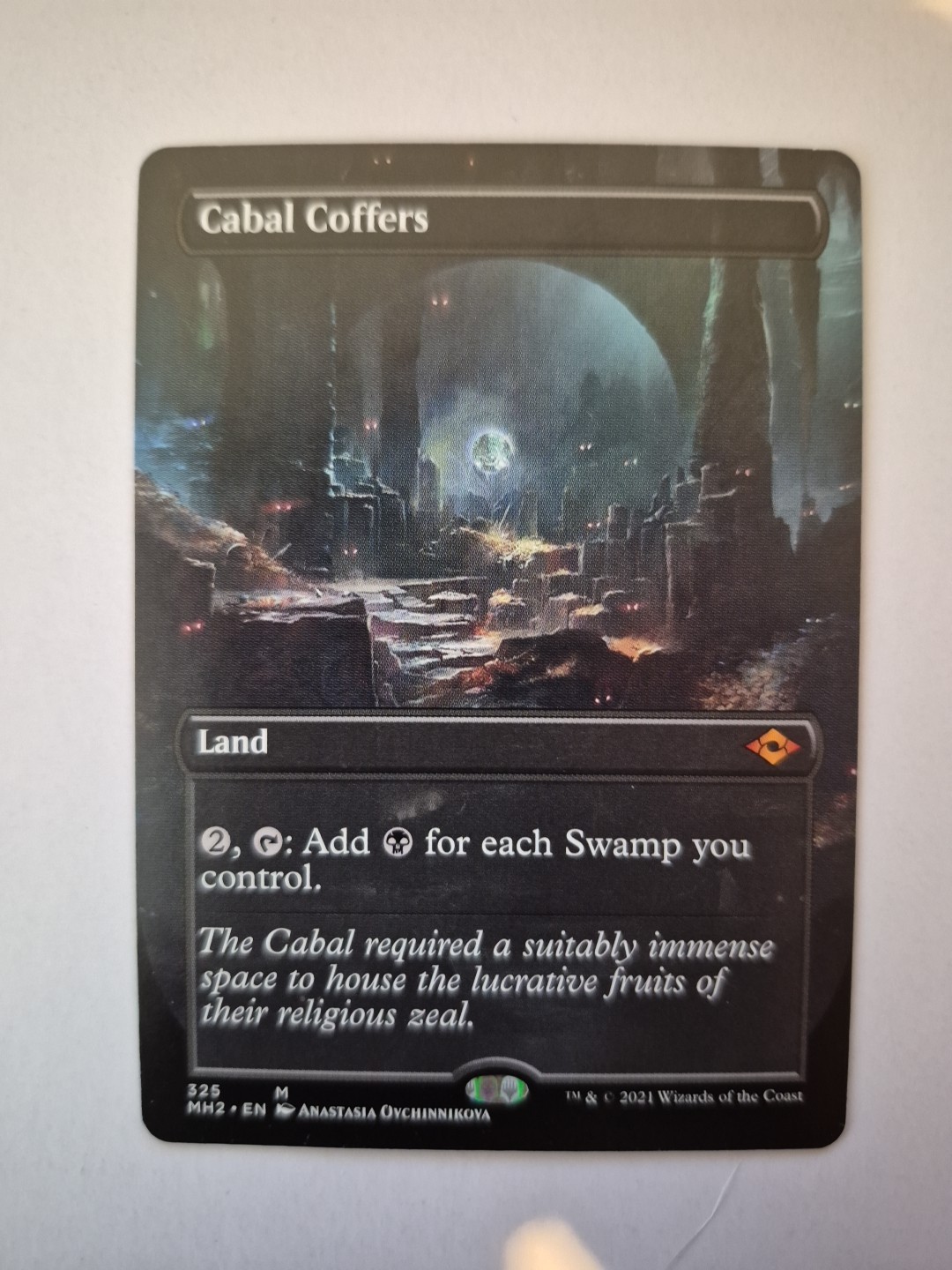 1x MTG Cabal Coffers - Modern Horizons 2 - Borderless 325 mythic NM x1