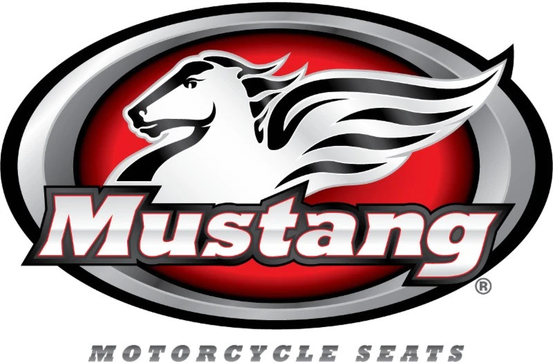 Mustang Black Original 2-Up DayTripper 1-Piece Seat Harley Night Train 01-09 - Image 4 of 4