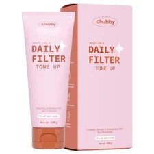 Chubby Daily Filter Tone Up Cream Body care nourishment Moisturizing 100 g.
