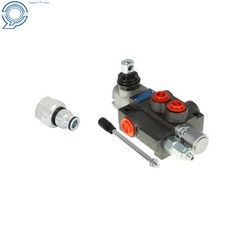 13 GPM 1 Spool Hydraulic Directional Control Valve 3600 PSI BSPP+Conversion Plug