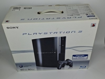 Sony PlayStation 3 80 GB Piano Black Spielekonsole In OVP Komplett PS3