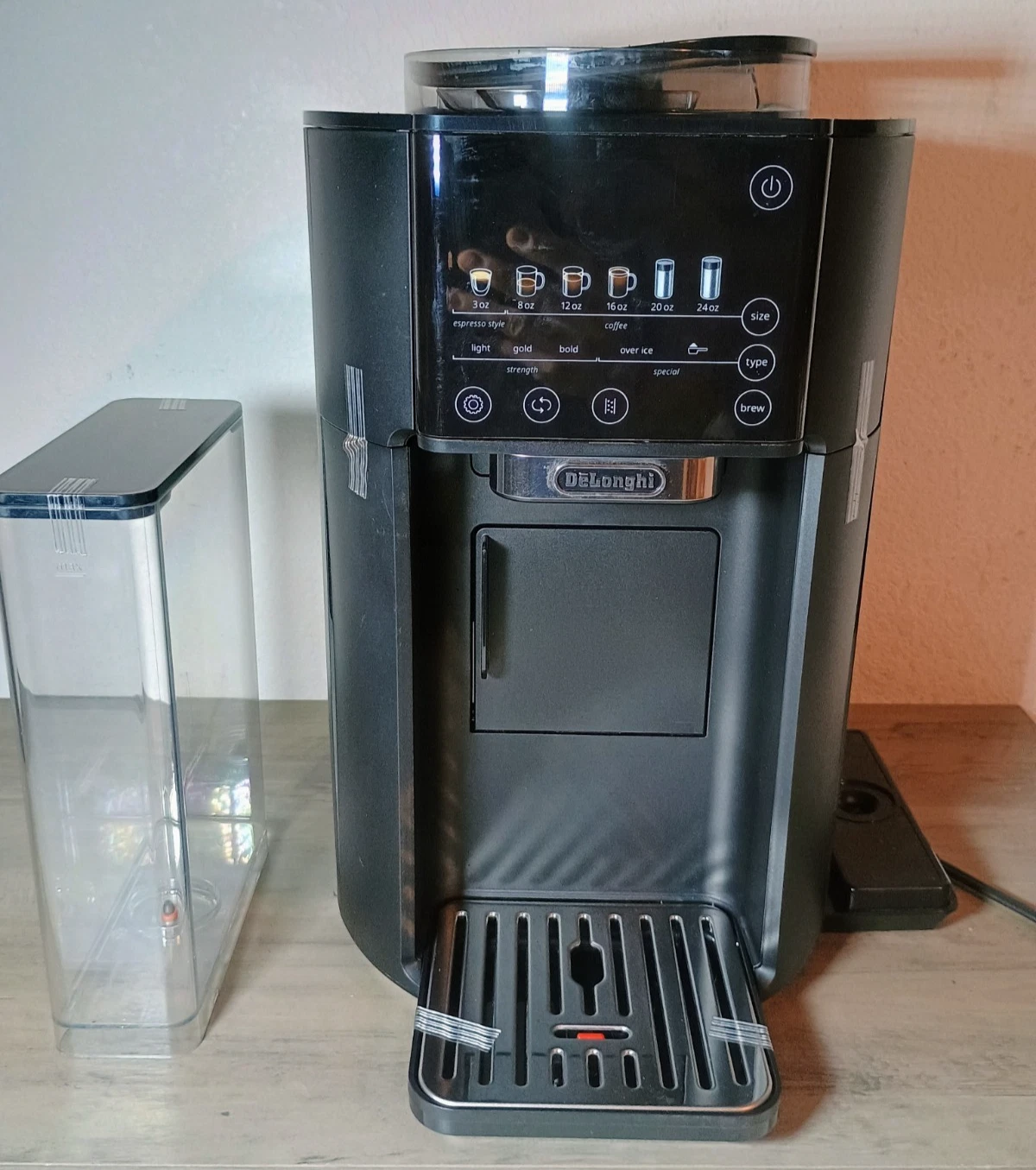 De'Longhi TrueBrew Automatic Coffee Maker w/Bean Extract Tech CAM51015B SEE DESC
Opens in a new wind