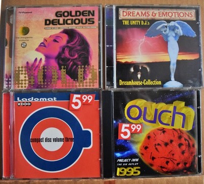 4x CDs Various   Dreams & Emotions (Dreamhouse Collection) Golden Delicious u.a.