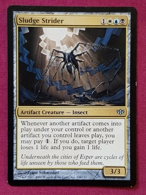 ''Sludge Strider'' x4 - Magic The Gathering Karte - Conflux - 4 Karten Playset