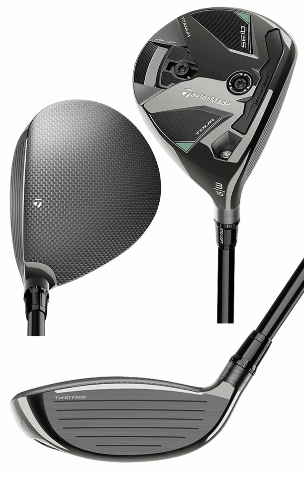 TaylorMade Qi35 Tour Fairway Wood 3w / Kai'li Blue Dark Wave X - Image 2 of 3