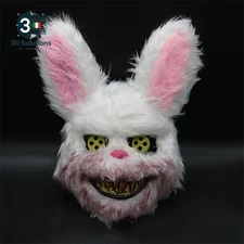 LED Light Mask Halloween Party Makeup Mask Cosplay