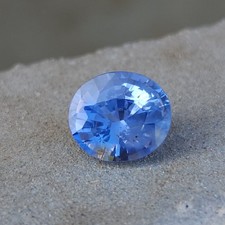 CERTIFIED 2.56 Ct Natural BLUE SAPPHIRE Unheated Loose Gemstone