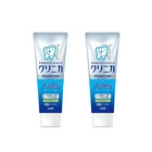 Pack of 2 Lion Clinica Advantage Japanese Toothpaste Citrus Mint 130g