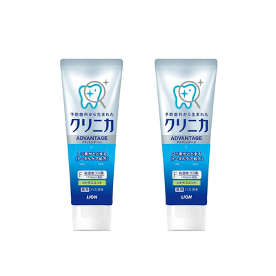 #ad #ad Pack of 2 Lion Clinica Advantage Japanese Toothpaste Citrus Mint 130g $9.99
