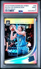 PSA 9 Katie Lou Samuelson 2019 Panini Donruss Wnba Optic-Holo #98