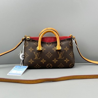 Louis Vuitton Pre-Owned Authentic Satchel Brown Free Tracked Shipping