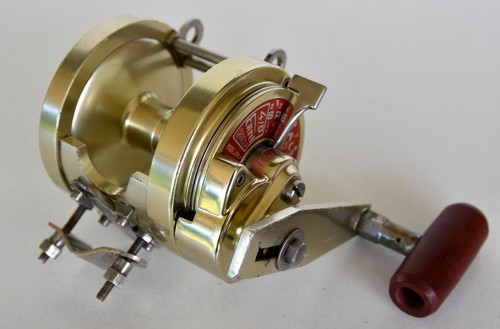 Vintage Everol Special 4/0 Offshore Lever Drag Fishing Reel made in Italy