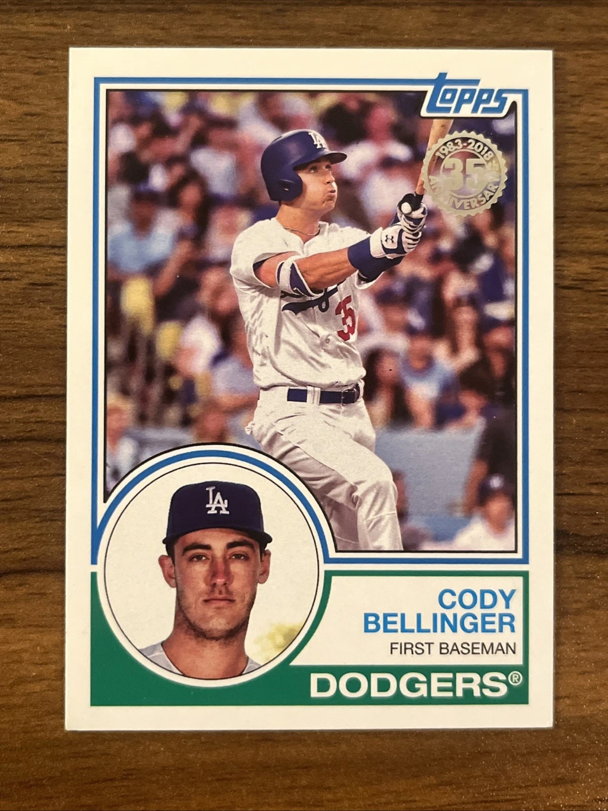 Cody Bellinger trading card
