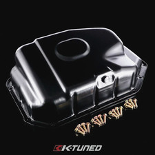K-tuned Steel Oil Pan Kit Includes Hardware And Magnetic Drain Plug K20 K24