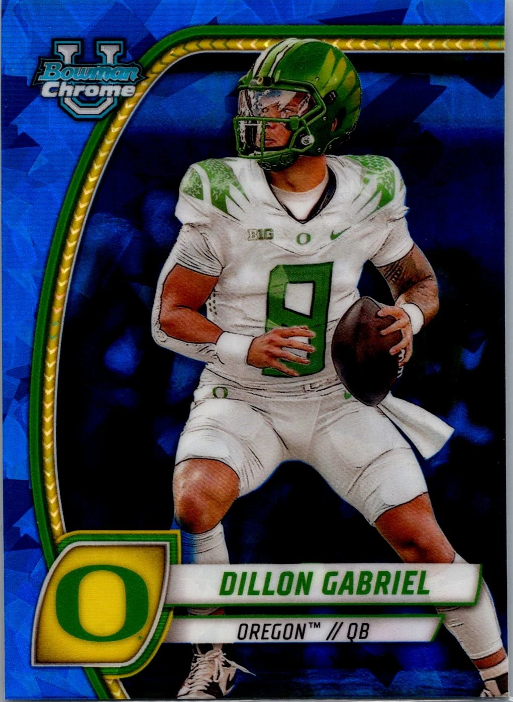 2024 Bowman University Chrome Sapphire Edition #3 Dillon Gabriel