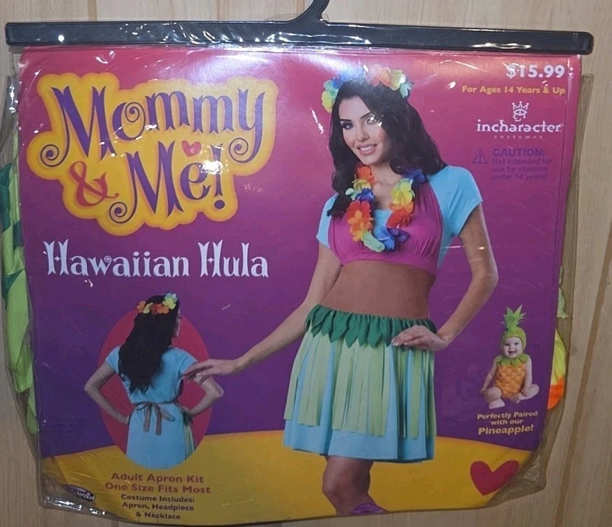 Disfraz de Halloween hawaiano Hulu para mujer adulto talla OS nuevo Foto 2 de 3
