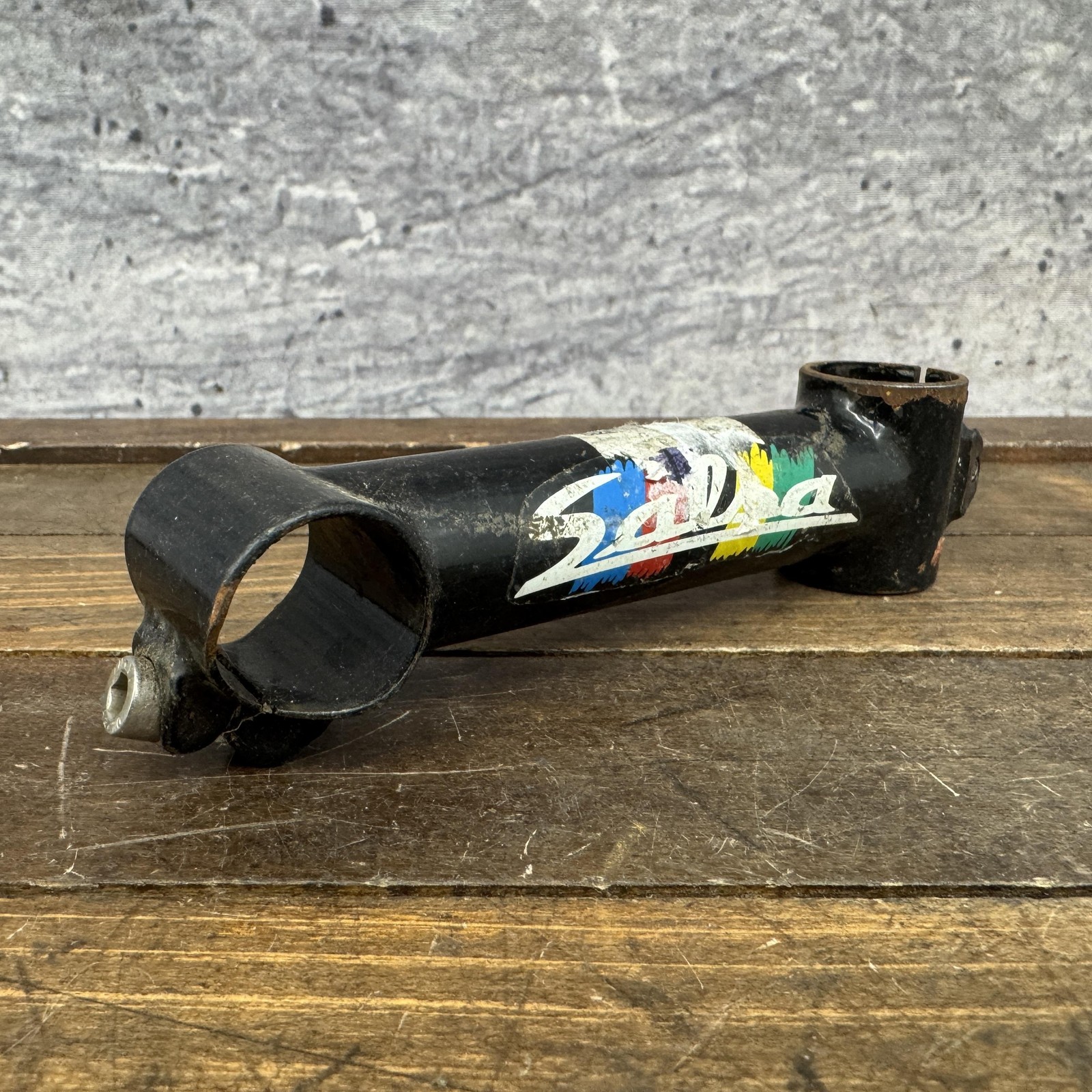 Vintage Salsa Bike Stem 1in Threadless 25.4 Clamp Black Stee