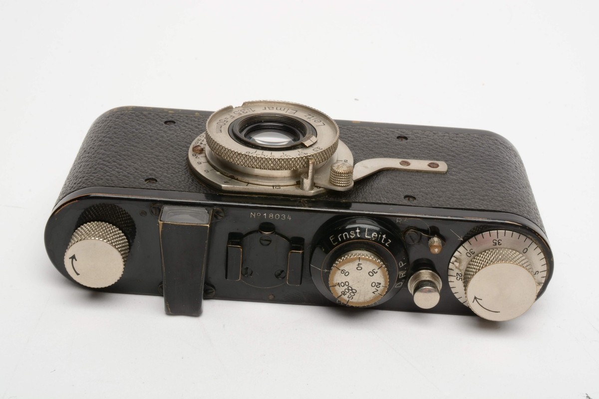 Leitz Leica I w/Elmar 50mm f3.5 1929 35mm camera (Black), *Read | eBay