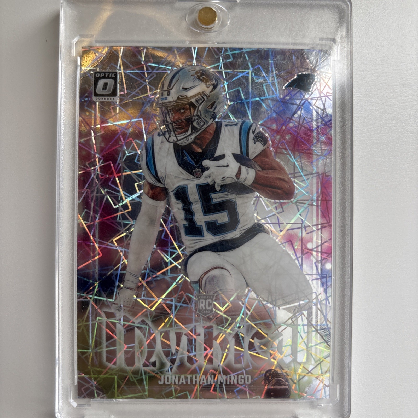 2023 Panini Donruss Optic - Mythical Jonathan Mingo #24 Case Hit Rookie