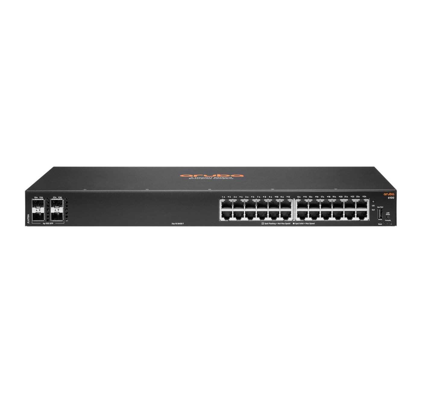 Hewlett Packard Enterprise JL678A#ABB Aruba 6100 24G 4SFP+ Switch