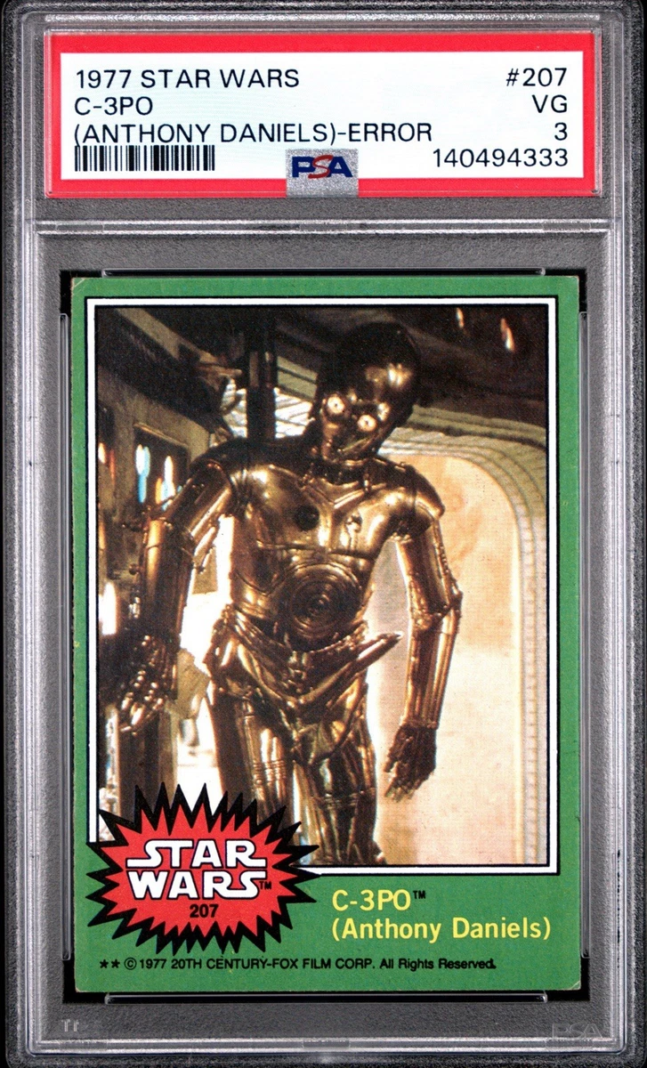 Star Wars Topps Professional Sports Authenticator (PSA) Trading