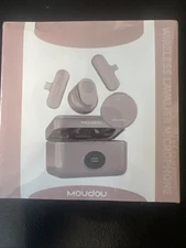 Moudou Wireless Lavalier Microphone (peach)