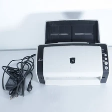 Fujitsu fi-6130 Desktop Scanner Including USB Cable Power Cable Tested Working