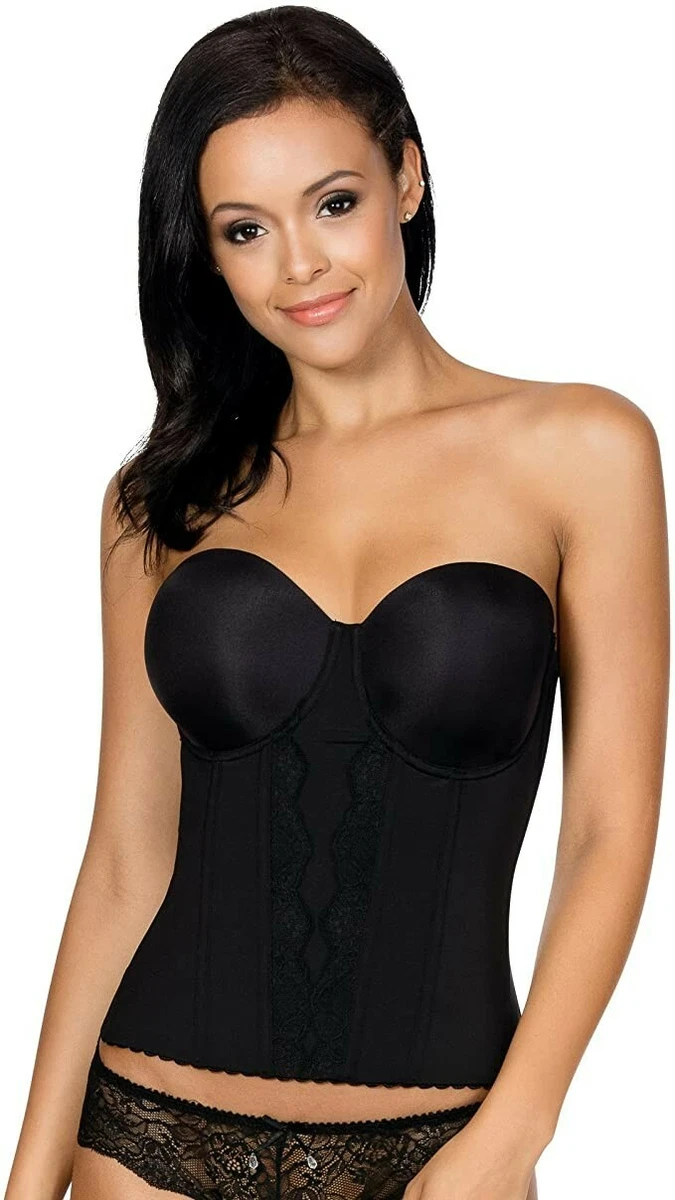 Low back sale bustier bra