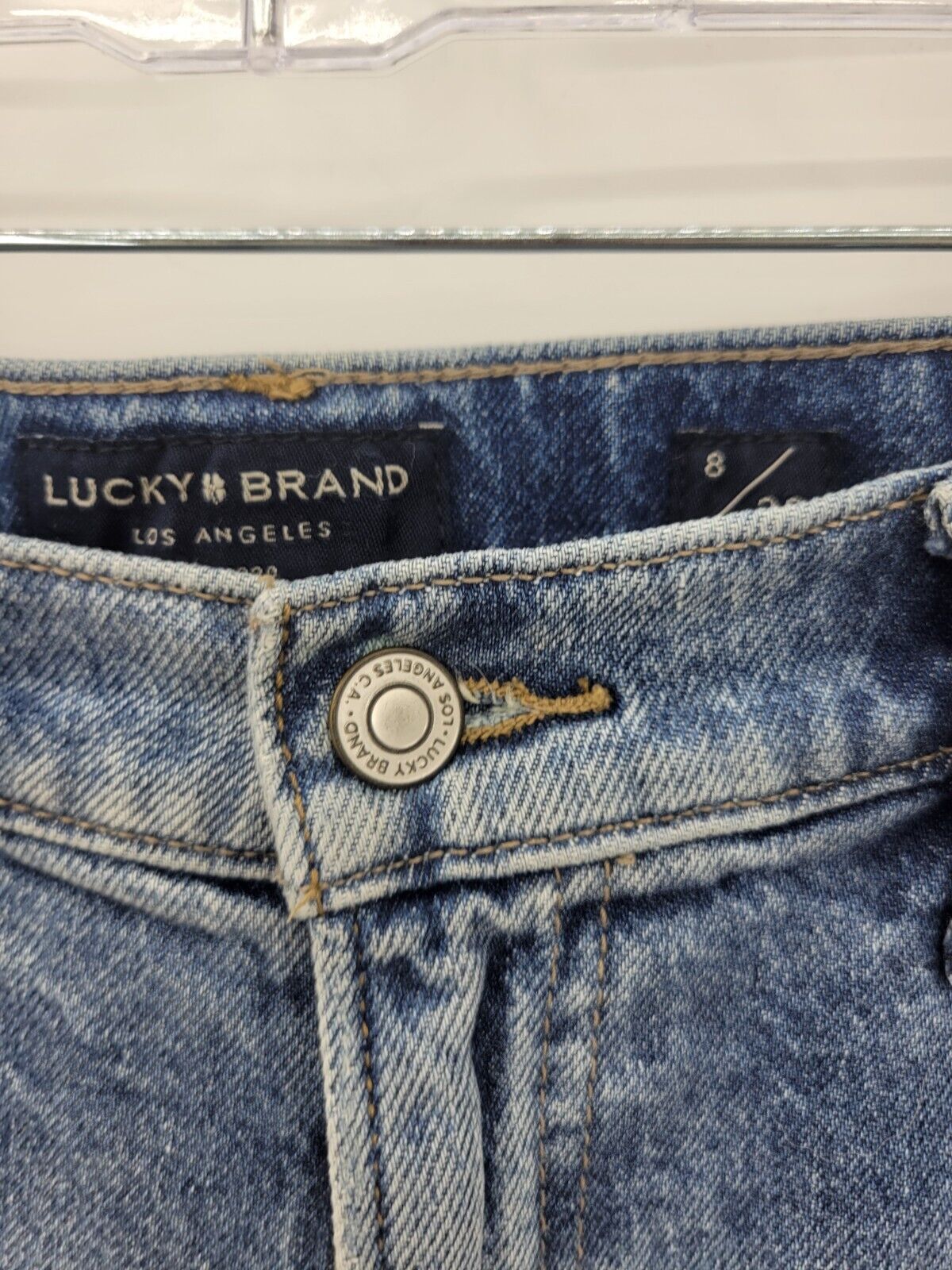 Lucky Brand Jeans Womens 8/29 Long High Rise Mom … - image 3