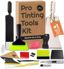 Window Tint Kit Vinyl Wrap Tool for Car Tinting Tools Windshield Back Window ...