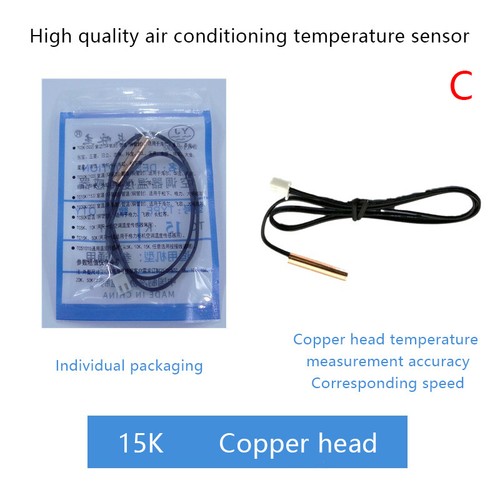Air Conditioning Temperature Sensor 5K 10K 15K 20K 25k 50K Air Conditioner Tube - Picture 12 of 24