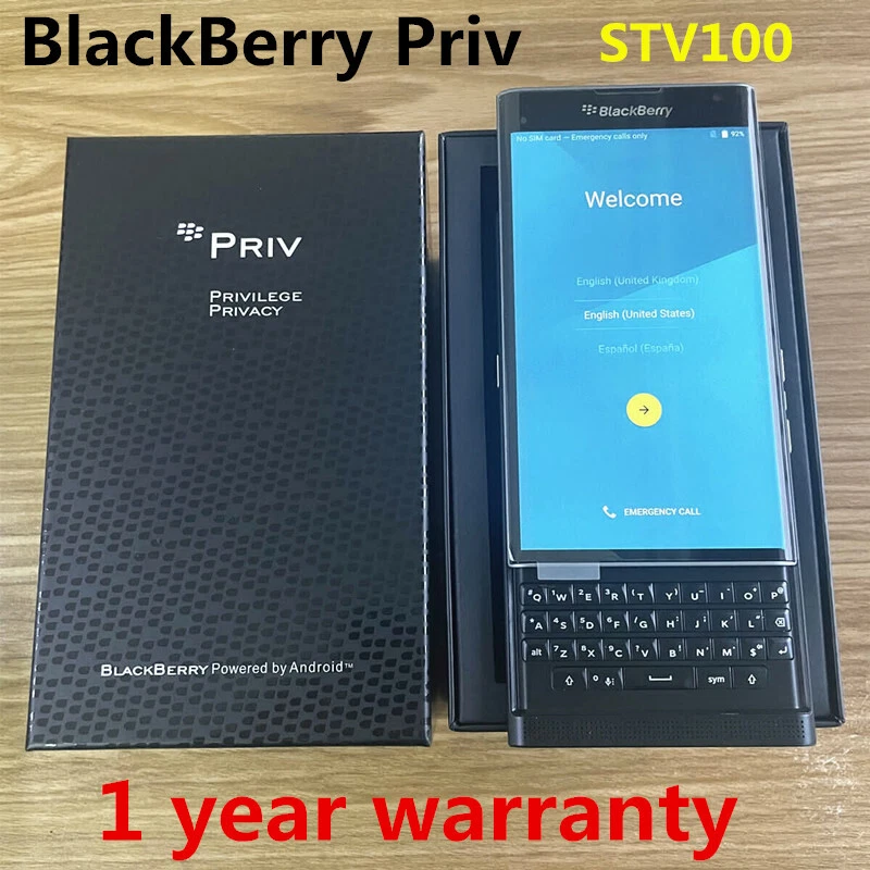 Las mejores ofertas en BlackBerry Priv negro Android celulares y