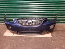 06-10 Kia Karens Front Bumper Blue With Grill