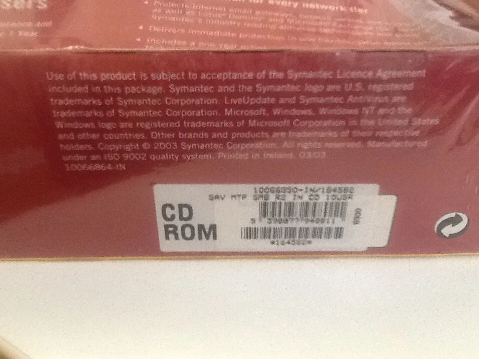 Symantec SMB R2 10 user Retail Box Full - Image 2 of 4