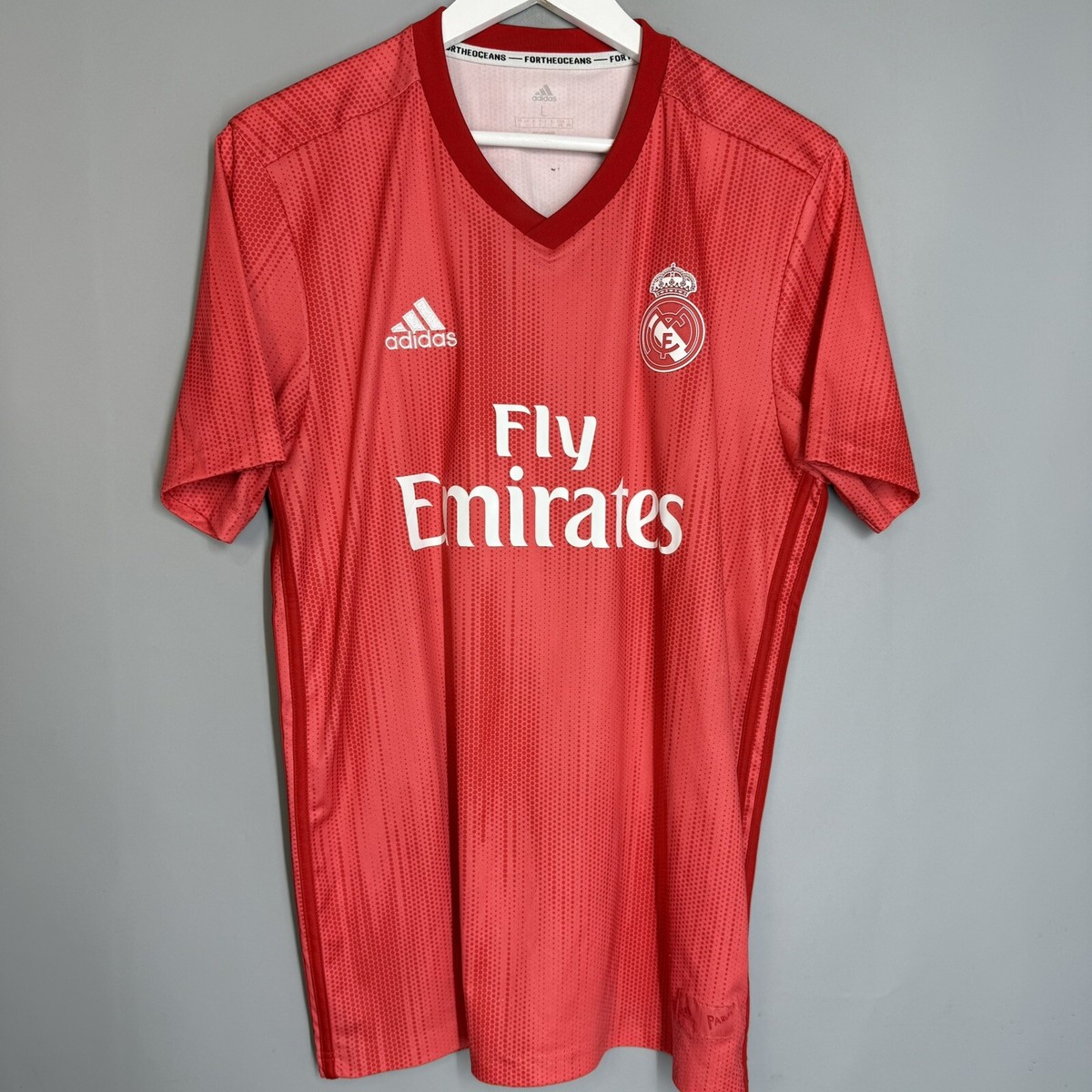 REAL MADRID 2018 2019 THIRD FOOTBALL SHIRT SOCCER JERSEY ADIDAS