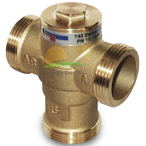 Valvola Anticondensa 1"1/4 M 60°C 65kW | Protezione Caldaia Professionale