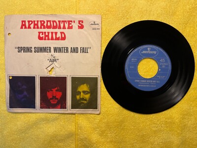 Aphrodite's Child - Spring Summer Winter And Fall - 7'' Vinyl Single Record