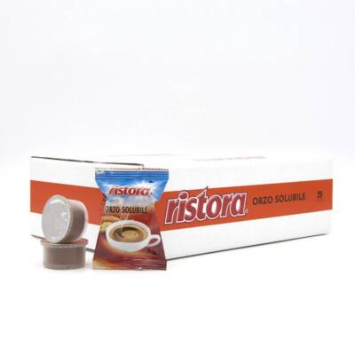 25 Soluble Barley Restaurant Capsules Compatible with Lavazza Espresso Point Machines