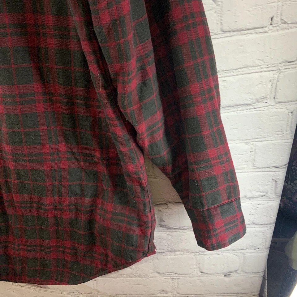 Chaqueta de Colección Great Northwest Para Hombre Talla XLT Acolchada Roja a Cuadros DEFECTUOSA Foto 4 de 4