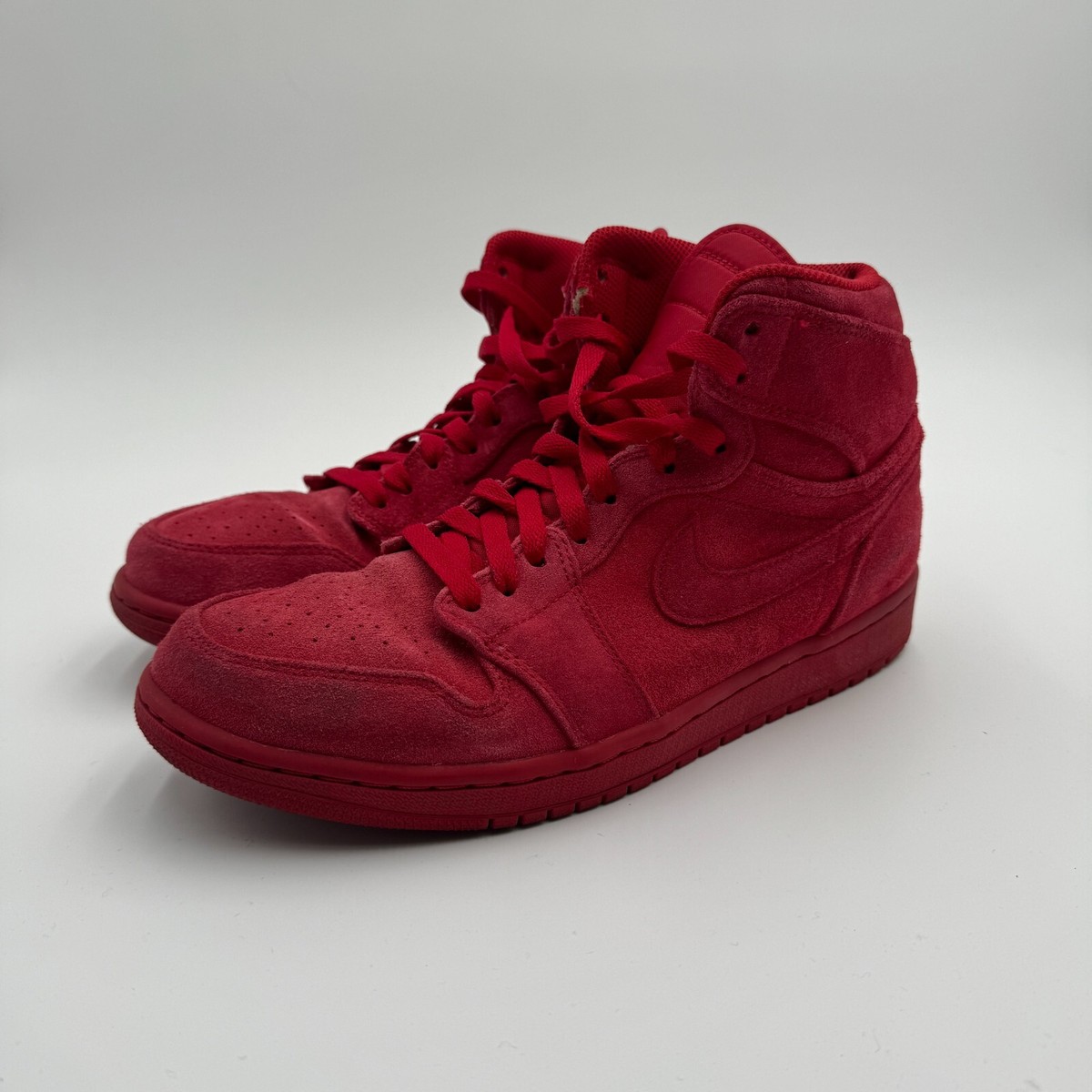 スニーカー NIKE Air Jordan 1 Retro High 'Red Suede' SS 17 2017 Size 9 - 2017 Jordan 1 Retro High 'Red Suede' - Mens | eBay