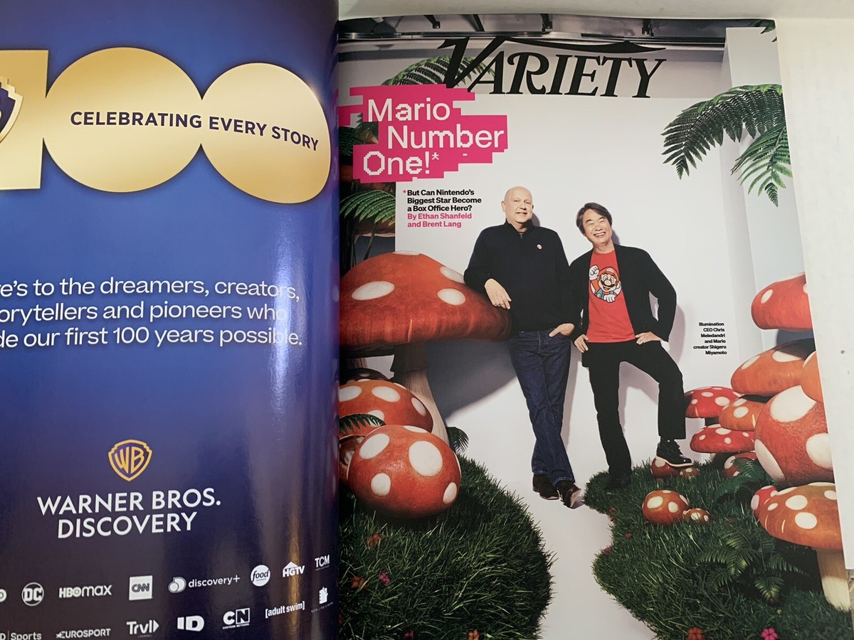 Variety April 5th 2023 Warner Bros 100 Years Of History Issue