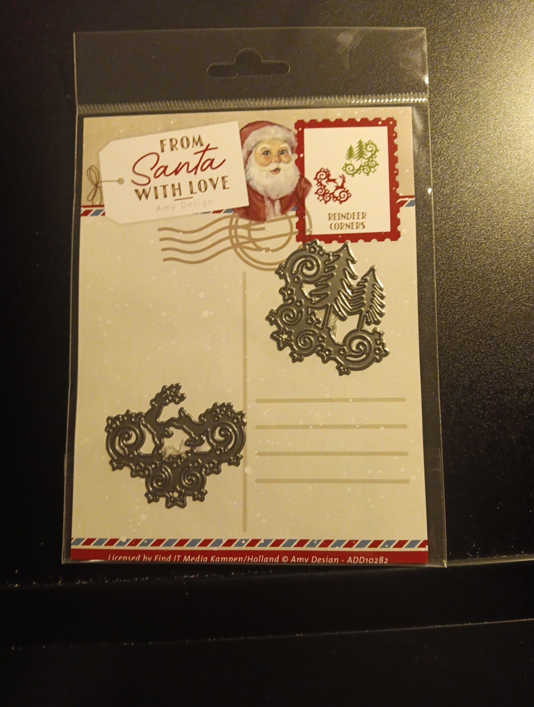 CUTTING DIES FOR SCRAPBOOKING  NEW (JJ455) FROM SANTA WITH LOVE