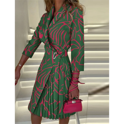 Women's A-Line2022 Trend Ruched Print Dress Knee Length. Sizes S, M, L, XL, XXL | eBay Women's A-Line2022 Trend Ruched Print Dress Knee Length. Sizes S, M, L, XL, XXL | eBay