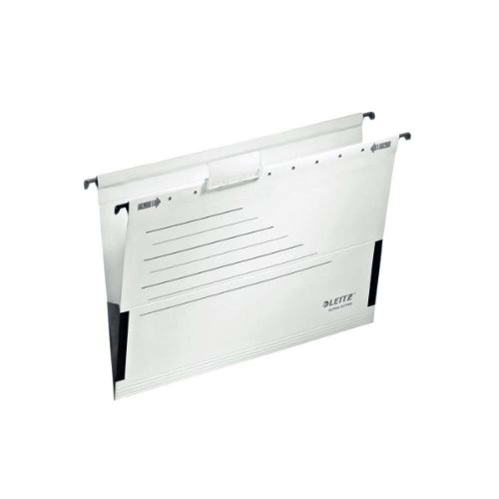 Leitz Alpha Suspension File A4 White Pack of 5 Hängetasche   5er Pack White